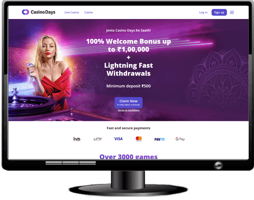 Casino Days Website